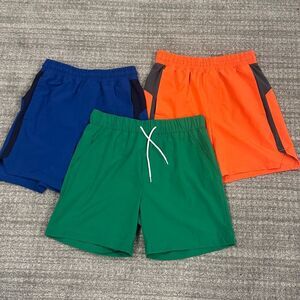 All In Motion & Original Use Lot of Men's 6" Drawstring Athletic Shorts Small NW
